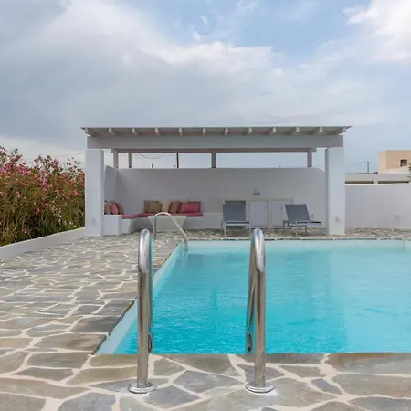 Naxos Beachfront Private With Pool Villa Mikri Vigla