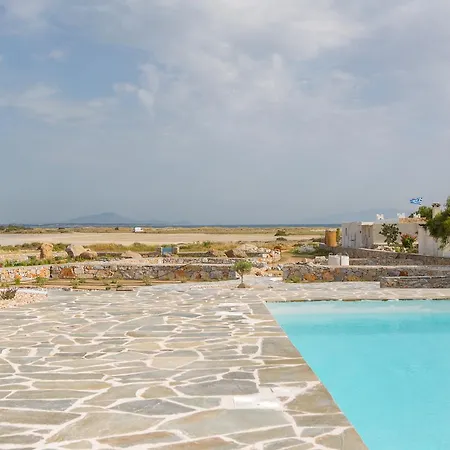 Villa Naxos Beachfront Private With Pool *